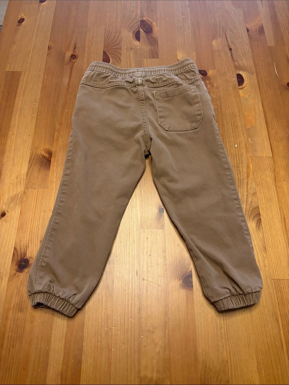 Old Navy Boys Brown Elastic Hem Joggers